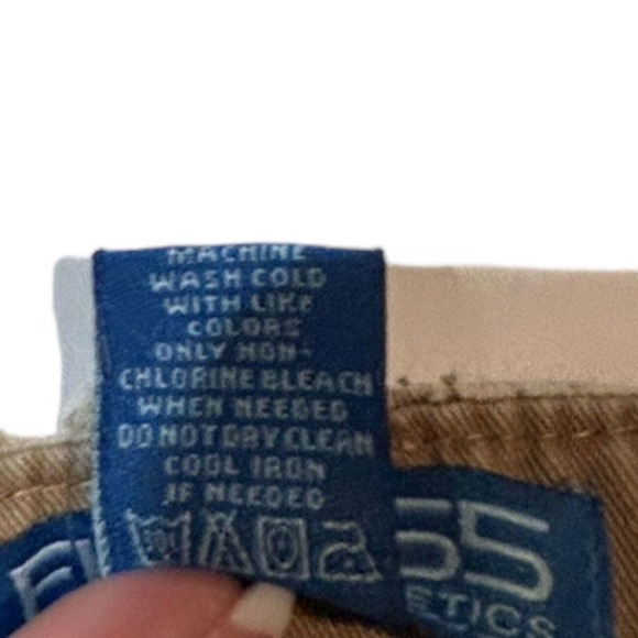 Mens FINISH LINE ATHLETICS 365 KHAKI SHORTS Cargo Frayed Detail Size 34 - Picture 8 of 16